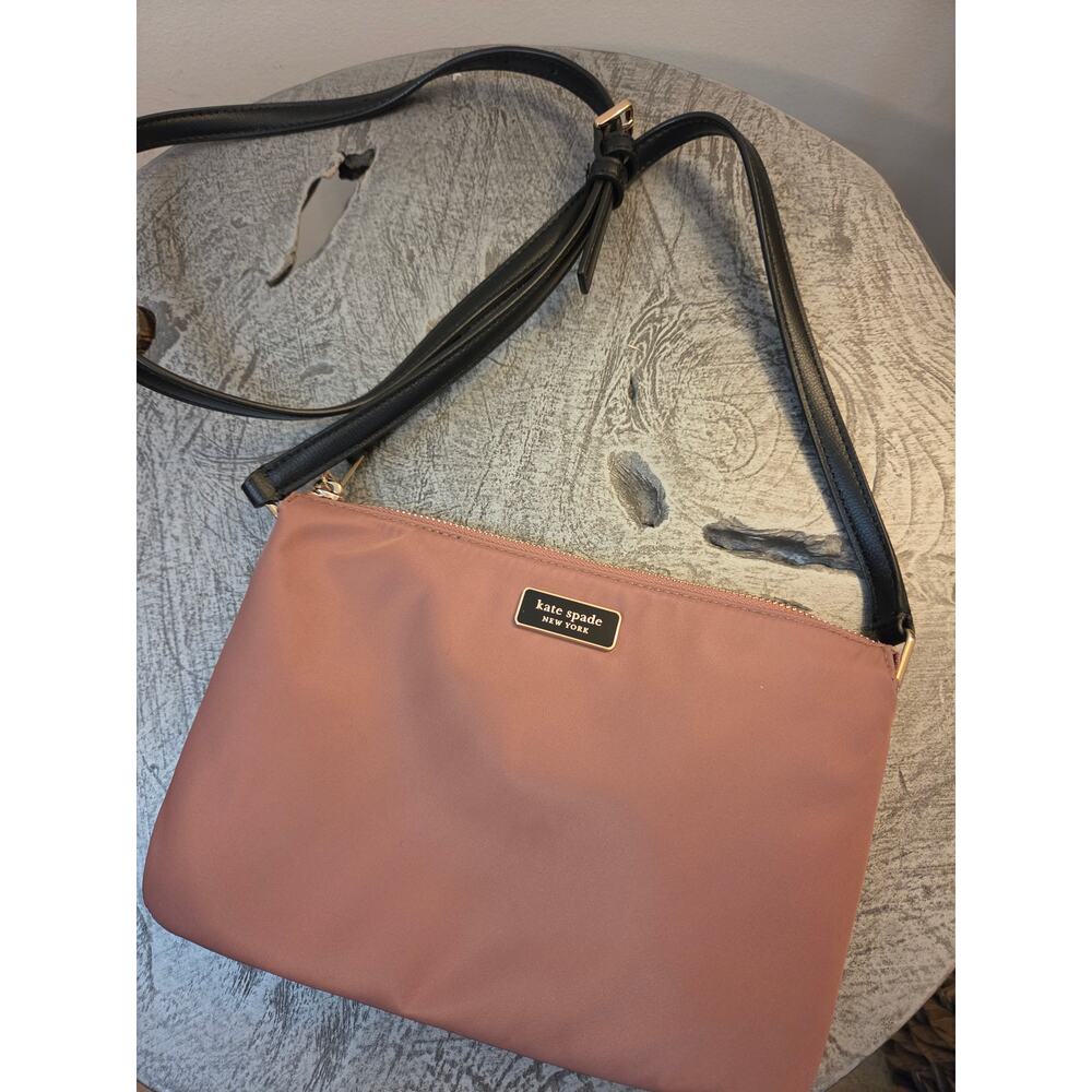 Kate Spade Dawn Triple Gusset Crossbody Bag | Dusty Rose